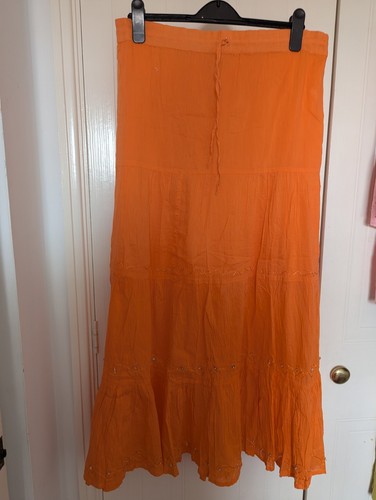 Ladies orange gypsy - orange, size