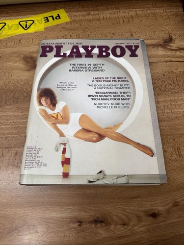 Playboy magazine october - magazine, 1977