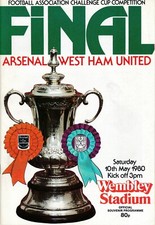 FA CUP FINAL PROGRAMME 1980