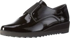 Women's s.Oliver Black Patent Smart Low Shoes *NOW REDUCED TO CLEAR*