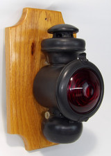Antique Ford Model T Tail Light Kerosene Lamp Lantern Red Lens Model 540