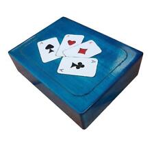 WOODEN DOUBLE PLAYING CARDS