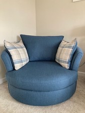 DFS Swivel Chair Blue