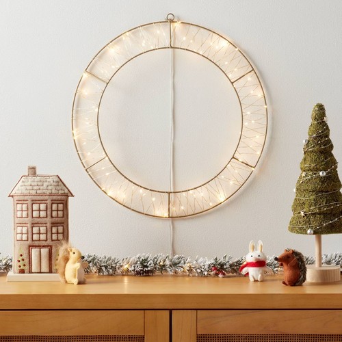 Led dewdrop wire - led, wreath