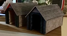 2 N Scale Engine Sheds