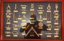 The Knot Work Artwork Framed. 
