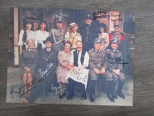 Allo Allo Iconic TV Series Original 40 x 30 cm Photo Signed by 13 Cast Members