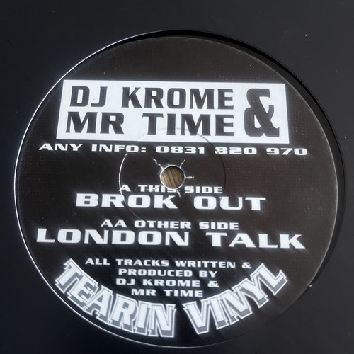 Krome time brok out london - time,