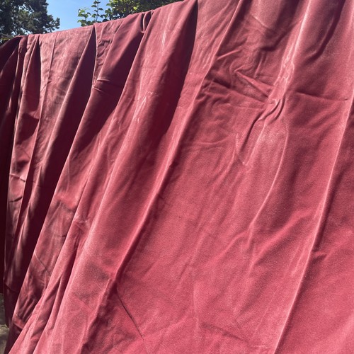 Pair vintage dark pink - pair,