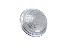 Clear glass lens for 298 (equivalent to Lucas L488 type) car side lamps
