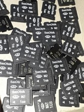 Job lot 50 memory cards  1GB Memory Stick micro M2 grab a bargain!