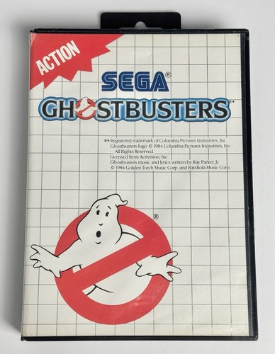 Ghostbusters sega master - ghostbusters,