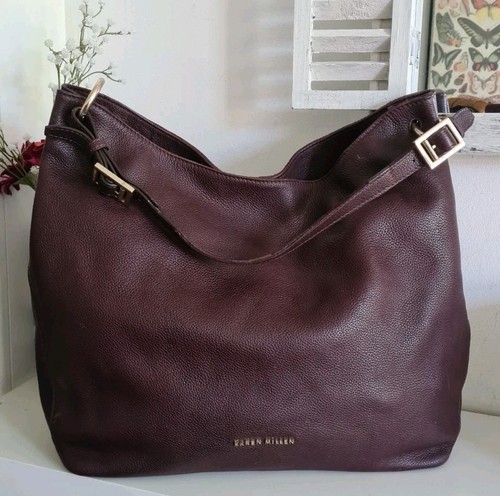 Karen millen leather hobo - millen,