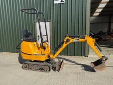 JCB 8008 CTS MICRO EXCAVATOR DIGGER year 2021 hours 900 wisbech expanding tracks