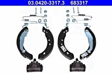 Brake Shoe Set ATE Fits NISSAN