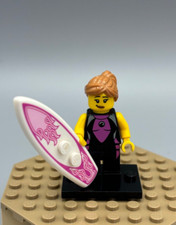 LEGO Collectable Series 4 - Surfer Girl & Accessories (col04-5) Minifigure