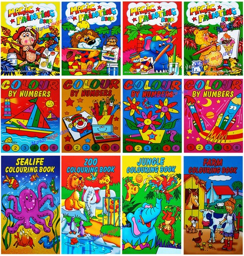 Mini childrens colouring - a6,