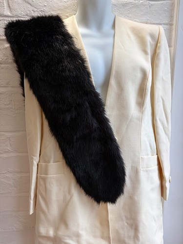 East faux fur stole scarf - faux, wrap