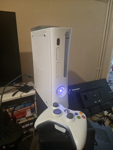 Microsoft xbox 360 white - xbox,