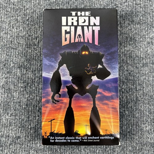 The iron giant vhs 1999 - iron, (vhs,