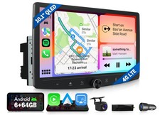 Double DIN Car Stereo 10.1"