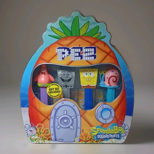 Pez spongebob collectible tin - spongebob,
