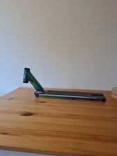 Invert Fs2 Stunt Scooter Deck Neo Chrome  19.5 X 4.5 (Missing Brake)