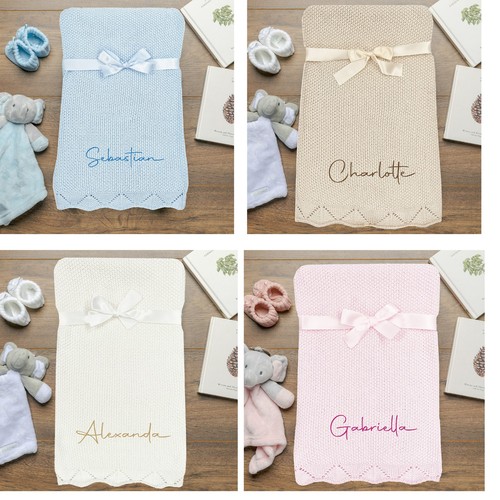 Personalised baby cotton - baby,