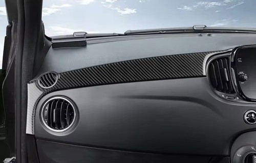 Carbon fibre dashboard trim - carbon,