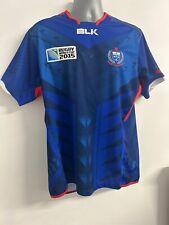 BLK Samoa World Cup Home 2015 Rugby Shirt/Jersey- Large-Mint