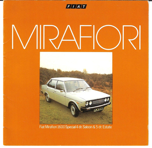 Fiat 131 mirafiori 1600 - fiat,