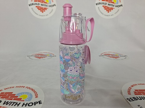 Smiggle spritz water bottle - water,
