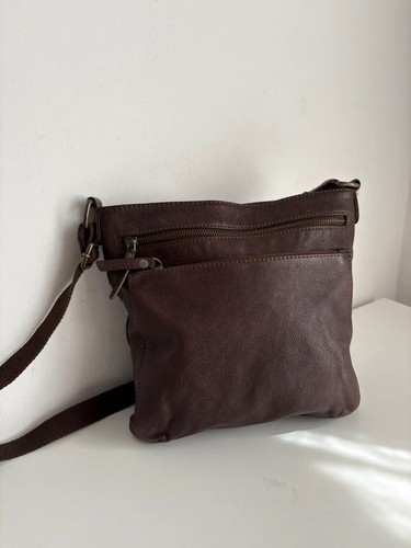 Fatface brown leather