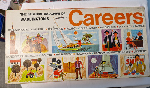 Vintage careers board - careers, game
