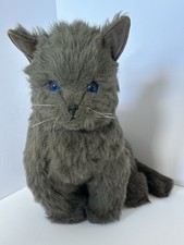 Real Soft Toys Watford 17” Blue Eyed Sitting Cat - Vintage/Rare - Freepost