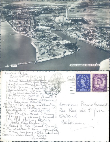Poole harbour aerial view john - poole,