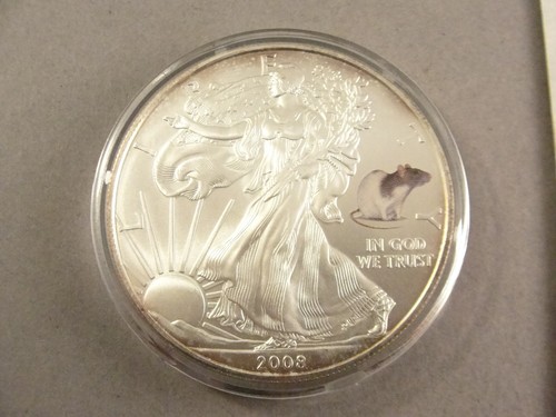 Uncirculated 2008 american 1oz - 2008,