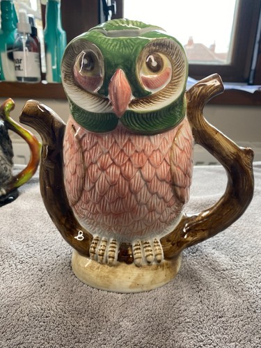 Vintage rare tony - wood, owl