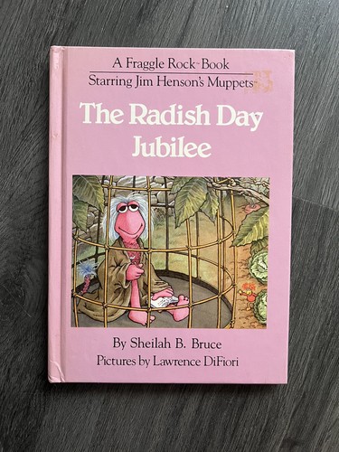 Vtg 1983 fraggle - fraggle, book