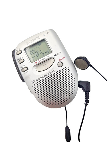 Sony icd digital - digital, voice