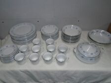 Crown Ming "JIAN SHIANG" Fine Bone China 50 Piece Dinner Set + Tureen