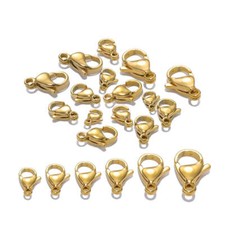 25pcs 18K Gold Stainless Steel