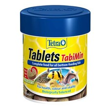 Tetra Tablets TabiMin Aquarium Fish Tank Catfish Plecostomus Bottom Fish Food