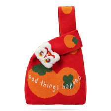 3pcs red knitted - 3pcs,