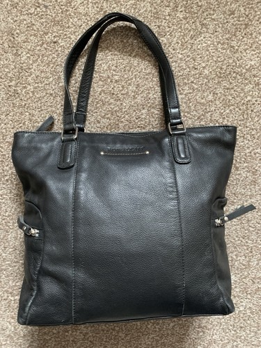 Rowallan large black - large, leather