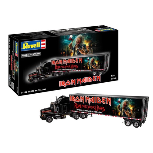 Revell tour truck iron - tour, maiden