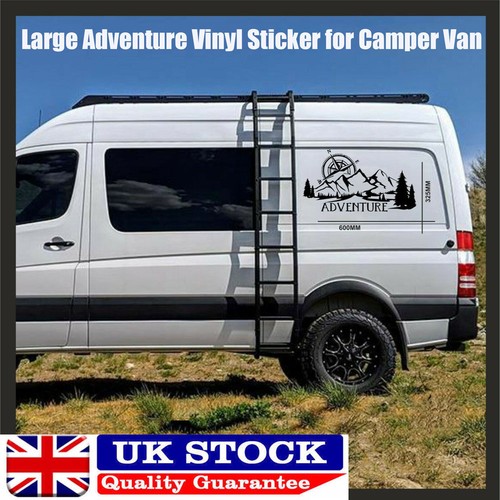 Large compass mountain decal - compass,