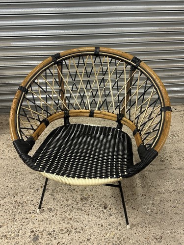 1960s bamboo hoop chair - 1960s,