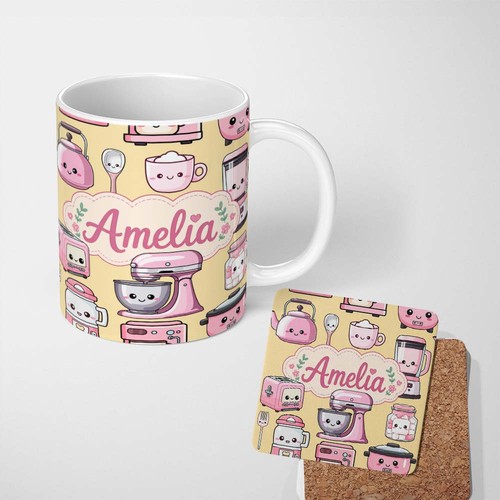 11oz tea coffee mug cute - 11oz,