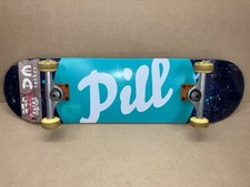 The Pill Company complete Skateboard Deck Trucks - Iron Trucks - Classic Logo 8"